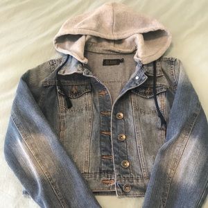 Jean Jacket w/Hoodie